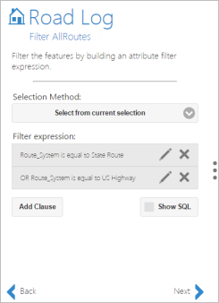 The second attribute selection clause is added The second attribute selection clause is added
